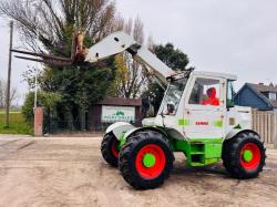 CLAAS 4WD TELEHANDLER *AG SPEC* C/W PICK UP HITCH 