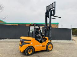 UNUSED 2024 APACHE HH30Z 3 TONNE DEISEL FORKLIFT*VIDEO*