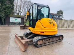 JCB 8026 TRACKED EXCAVATOR *ZERO SWING, YEAR 2009, 3402 HOURS* C/W BUCKET *VIDEO*