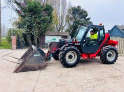 MASSEY FERGUSON 9254 4WD TELEHANDLER *AG-SPEC* C/W BUCKET & PALLET TINES *VIDEO*