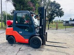 TOYOTA 02-8FGJF35 FORKLIFT *YEAR 2018* C/W FULLY GLAZED CABIN *VIDEO*