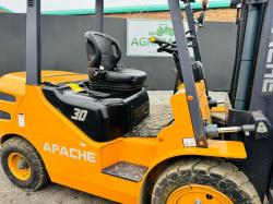 UNUSED 2024 APACHE HH30Z 3 TONNE DEISEL FORKLIFT*VIDEO*