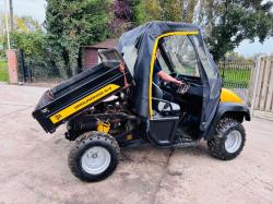 JCB GROUNDHOG 4X4 UTV *YEAR 2009* C/W EASY SHEET CANOPY 