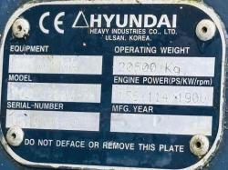 HYUNDAI 200W-7A 4WD WHEELED EXCAVATOR *ROAD REGISTERED* C/W QUICK HITCH *VIDEO*