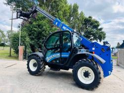 NEW HOLLAND LM6.35 4WD TELEHANDLER *YEAR 2017, 4851* C/W PALLET TINES *VIDEO*