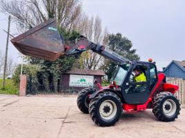 MASSEY FERGUSON 9254 4WD TELEHANDLER *AG-SPEC* C/W BUCKET & PALLET TINES 