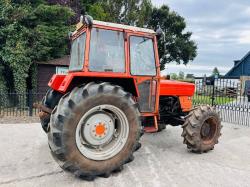 UNIVERSAL 640 DTC 4WD TRACTOR C/W DUNCAN CAB 