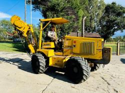 VERMEER V-7550 4WD PIPE LAYER C/W VIBRATING PLOW & FRONT WEIGHTS *VIDEO*