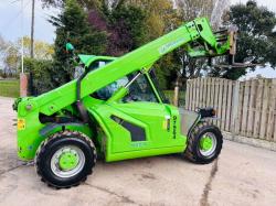 MERLO P25.6 TURBO TELEHANDLER *YEAR 2017, ONLY 2249 HOURS* C/W PALLET TINES *VIDEO*