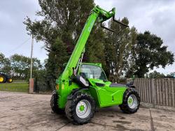 MERLO TF42.7CS-140-CVTRONIC TELEHANDLER *YEAR 2017, AG-SPEC* C/W PALLET TINES 