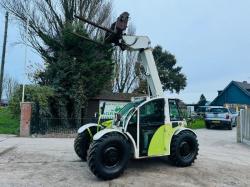 CLAAS (CATERPILLAR) 506 4WD TELEHANDLER *5800 HOURS* C/W PALLET TINES *VIDEO*