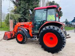 KUBOTA M5700 4WD TRACTOR *ROAD REGISTERED, 1792 HOURS* C/W LOADER & BUCKET *VIDEO*