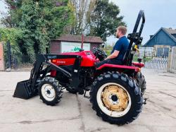 SIROMER 254 4WD TRACTOR CW LOADER & BUCKET *VIDEO*