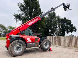 MANITOU MT1030 4WD TELEHANDLER *YEAR 2014, 4554 HOURS* C/W PALLET TINES *VIDEO*