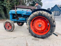 FORDSON POWER MAJOR TRACTOR *ENGINE SMOKES, STILL RUNS & DRIVE* VIDEO*