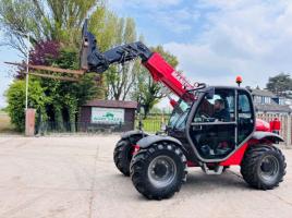 MANITOU MLT627T 4WD TELEHANDLER *AG-SPEC, YEAR 2009* C/W PUH *VIDEO*
