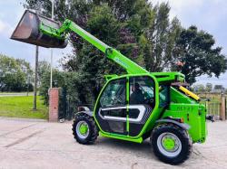 MERLO P27.6 TURBO TELEHANDLER *YEAR 2021* C/W PALLET TINES & BUCKET *VIDEO* 