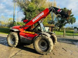 MANITOU MLT629 4WD TELEHANDLER *AG-SPEC, YEAR 2013* C/W PICK UP HITCH 