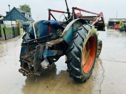 FORDSON E27N TRACTOR C/W PERKINS P6 ENGINE, FRONT LOADER & WINCH *NO VAT, VIDEO*