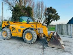 JCB 532-120 4WD TELEHANDLER *12 METER REACH* C/W BUCKET & PALLET TINES *VIDEO*