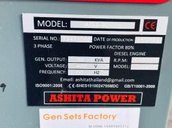 UNUSED ASHITER POWER AG3-30 30KVA GENERATOR 4 CYLINDER ENGINE *YEAR 2024*VIDEO*