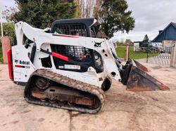 BOBCAT T590 TRACKED SKIDSTEER *YEAR 2017* C/W BUCKET *VIDEO*