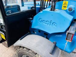 GENIE GTH2506 4WD TELEHANDLER *YEAR 2015, ONLY 930 HOURS* C/W PALLET TINES *VIDEO*