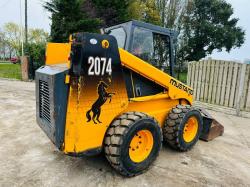 MUSTANG 2074 SKIDSTEER C/W BUCKET 