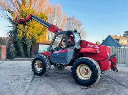 MANITOU MLT626T 4WD TELEHANDLER *AG-SPEC* C/W PALLET TINES 