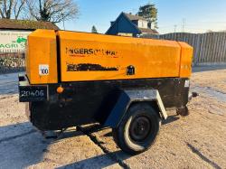 INGERSOL RAND  P260WD TOWABLE COMPRESSOR C/W DEUTZ 4 CYL TURBO ENGINE 