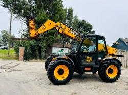 JCB 535-95 4WD TELEHANDLER C/W JOYSTICK CONTROL & PALLET TINES *VIDEO*