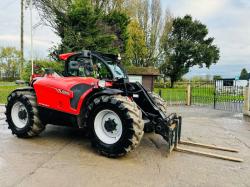 MANITOU MLT635-140+ 4WD TELEHANDLER *YEAR 2019, AG-SPEC* C/W PICK UP HITCH *VIDEO*