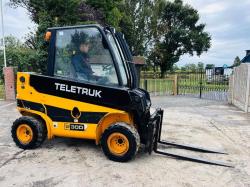 JCB TLT30D 4WD TELETRUCK *5657 HOURS* C/W PALLET TINES *VIDEO*