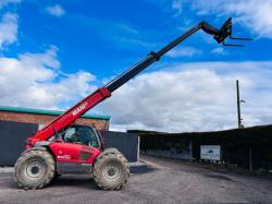 MANITOU MT932 4WD TELEHANDLER *READING 3627 HOURS*C/W PALLET TINES*VIDEO*