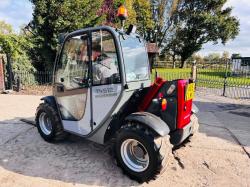 WEIDEMAN T4512 4WD TELEHANDLER *YEAR 2015, ROAD REGISTERED, 3860 HOURS* VIDEO*