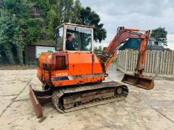 HITACHI UE50 TRACKED EXCAVATOR C/W ISUZU ENGINE *VIDEO*