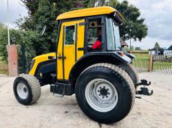 JCB 354 4WD TRACTOR C/W AC CABIN & TURF TYRES *VIDEO*