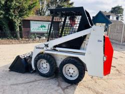 BOBCAT 543 SKIDSTEER *3770 HOURS* C/W BUCKET *VIDEO*