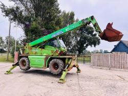 MERLO ROTO38.16S 4WD TELEHANDLER * 16 METER REACH* C/W PALLET TINES *VIDEO*