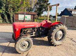 MASSEY FERGUSON 35 *4 CYLINDER* TRACTOR C/W ROLE BAR 