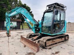 KOBELCO SK85MSR TRACKED EXCAVATOR *YEAR 2015, 4096 HOURS* C/W QUICK HITCH *VIDEO*