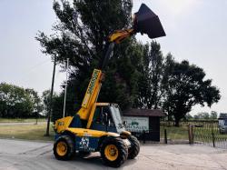 SANDERSON TL6ST 4WD TELEHANDLER *AG-SPEC* C/W BUCKET & PICK UP HITCH *VIDEO*