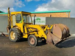 INTERNATIONAL B40 TRACTOR *C/W FRONT BUCKET AND REAR BACK ACTOR*VIDEO*