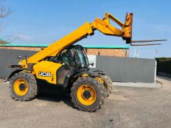 JCB 531-70 YEAR 2019 *ONLY 1438 HOURS* C/W PALLET TINES*VIDEO*