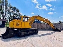 JCB JS130 TRACKED EXCAVATOR C/W QUICK HITCH & 2 X BUCKETS *VIDEO*