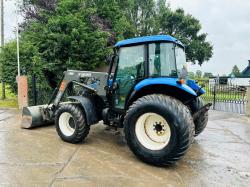 NEW HOLLAND TD90D 4WD TRACTOR *3858 HOURS* C/W MAILEUX MX75U LOADER *LOADER*