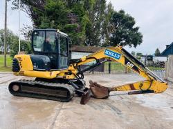 CATERPILLAR 304.5 TRACKED EXCAVATOR C/W BUCKET 