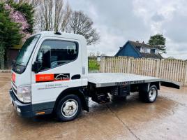 MITSUBISHI FUSO 4X2 RECOVERY TRUCK *MOT'D TILL FEB 2025* C/W ALLOY BEAVER TAIL BODY 