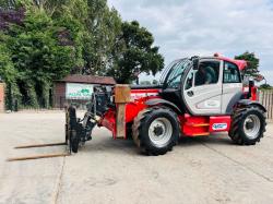 MANITOU MT1440 4WD TELEHANDLER *YEAR, 2019, 14 METER* C/W TINES *VIDEO*