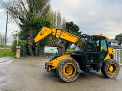 JCB 533-105 4WD TELEHANDLER *10.5 METER REACH* C/W PALLET TINES *VIDEO*